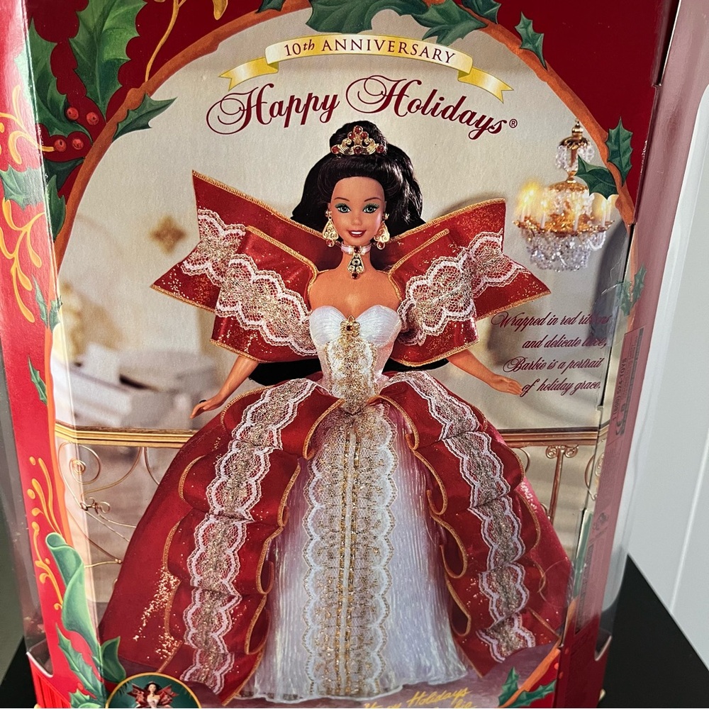 Barbie 10th Anniversary Holiday Edition NIB - Picture 2 of 10